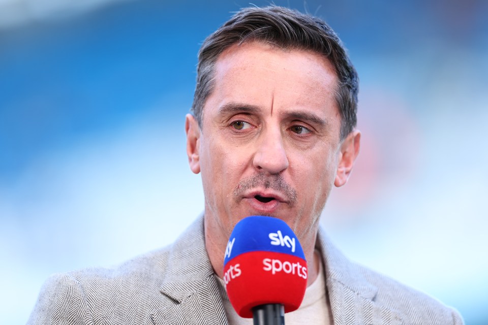 Gary Neville reckons the manager could lose his job next weekend