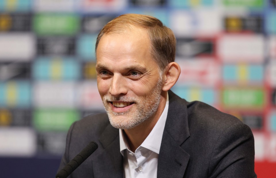 Thomas Tuchel was announced as England boss earlier this month