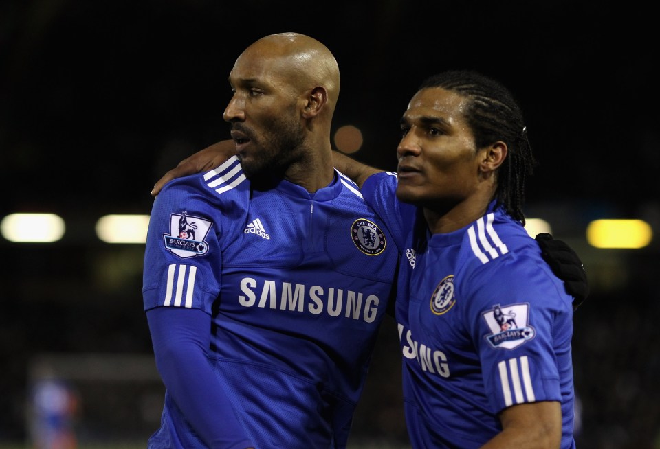 Nicholas Anelka was one of the two top stars exiled by a new Chelsea manager