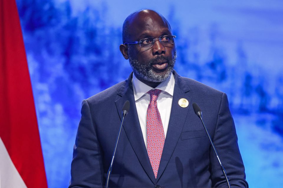Weah previously served as the president of Liberia