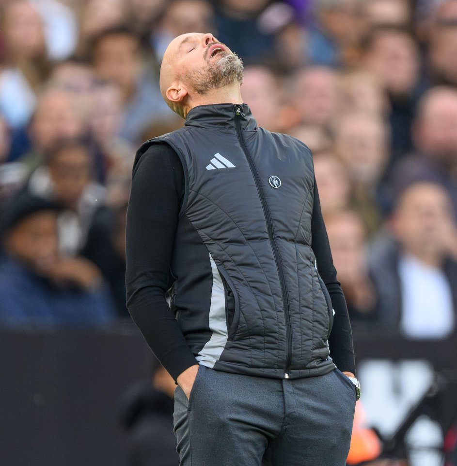 The 2-1 defeat piles the pressure on to Man Utd boss Erik ten Hag