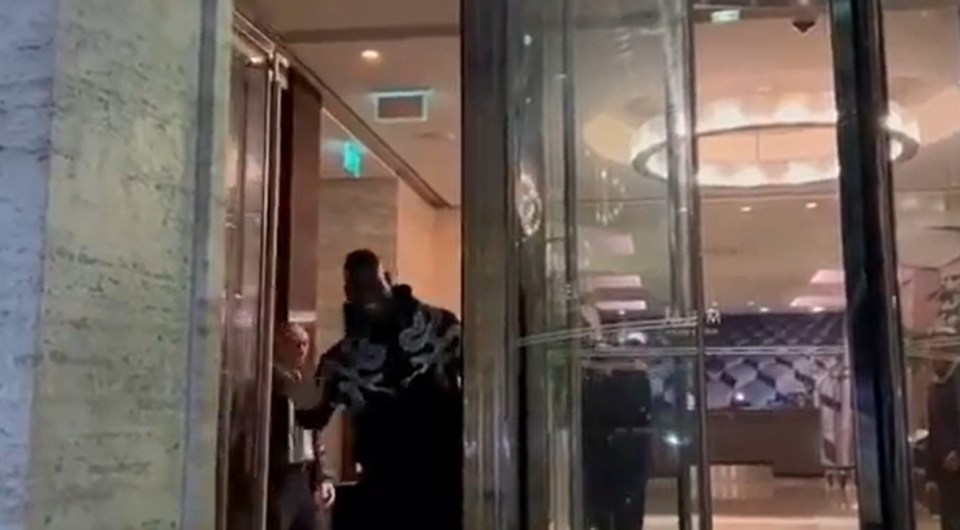 The striker arrived in Italy on Sunday night