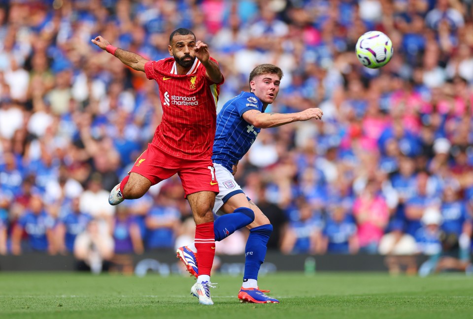 Davis couldn't believe he was lining up against Mo Salah at the start of the season