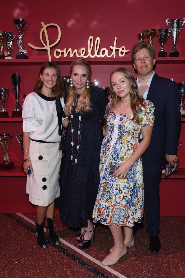 Princess Theodora, right, set up a non-profit at the age of nine