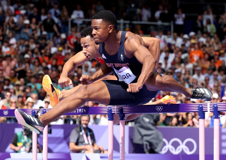Tade Ojara competed in the Olympics for Team GB