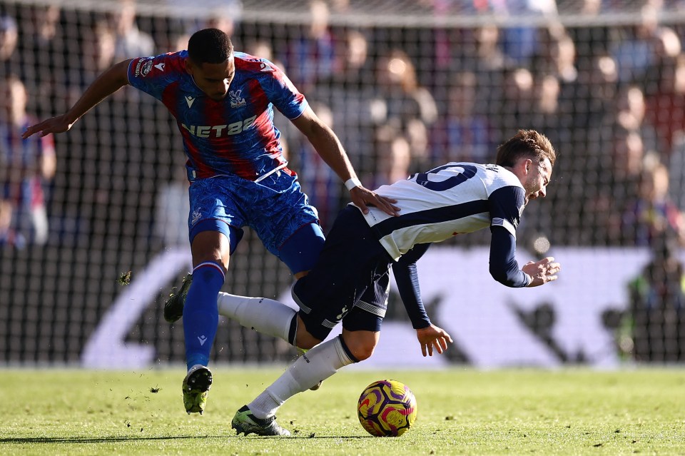 James Maddison felt the full force of the Eagles' defending
