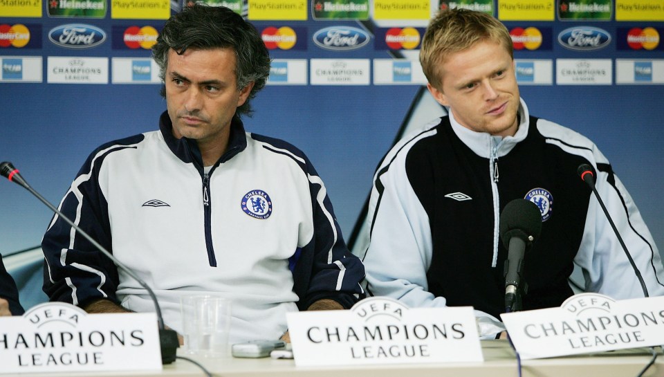 Duff won two Premier League titles under Mourinho during his time at Chelsea