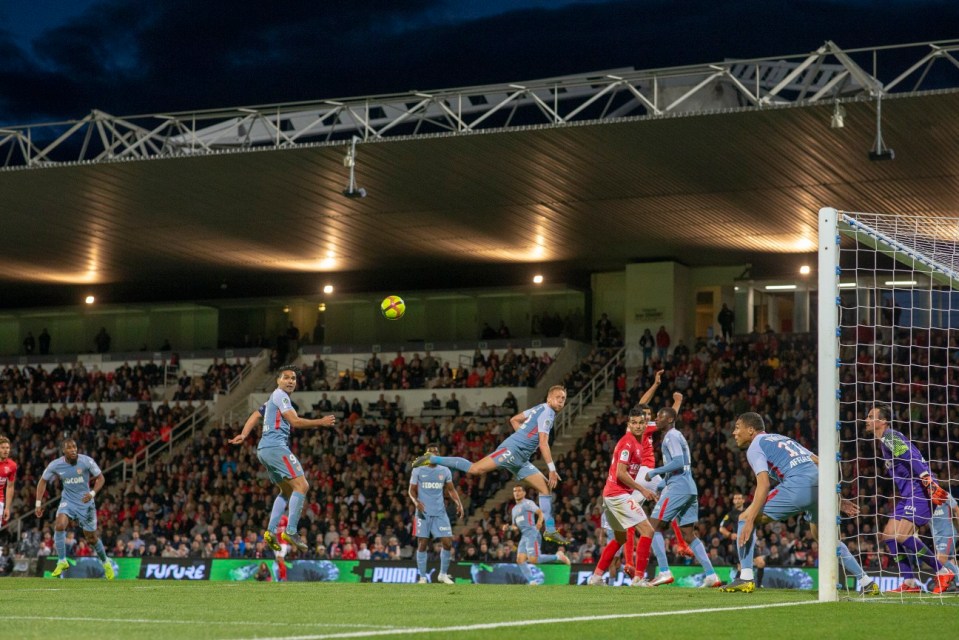Nimes played at the stadium during their recent stint in Ligue 1