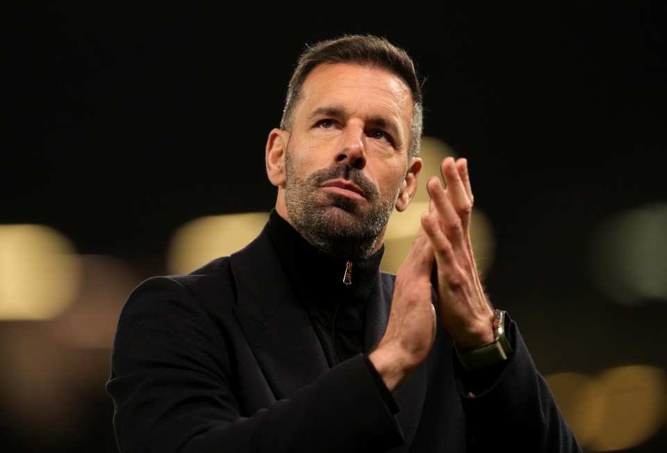 Ruud van Nistelrooy stepped down as Man Utd interim boss on Monday