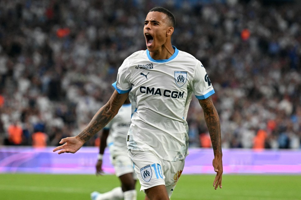 Greenwood is enjoying success at Marseille after leaving Manchester United
