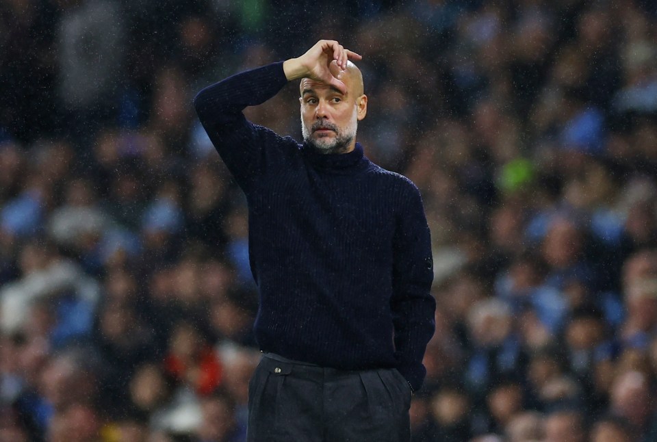 Pep Guardiola had never previously lost five games in a row as a manager