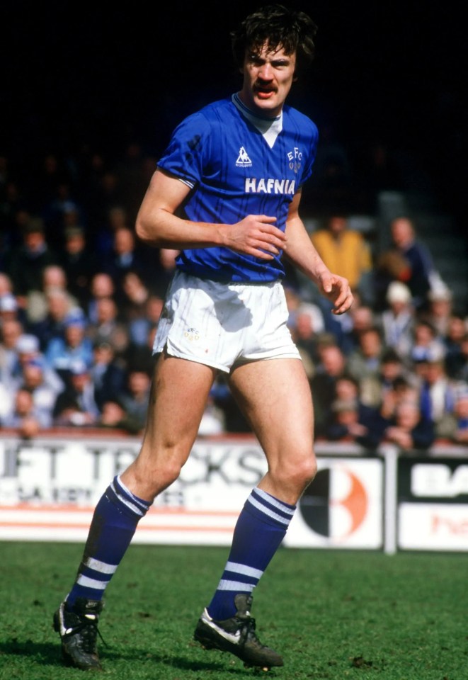 Defender Mountfield joined Everton in 1982 and left in 1988
