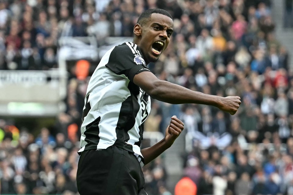 Alexander Isak was a thorn in Arsenal's side again