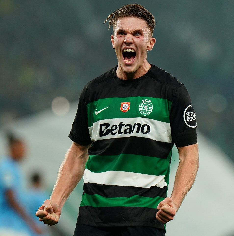 Viktor Gyokeres is being eyed by Chelsea, Arsenal and Man Utd