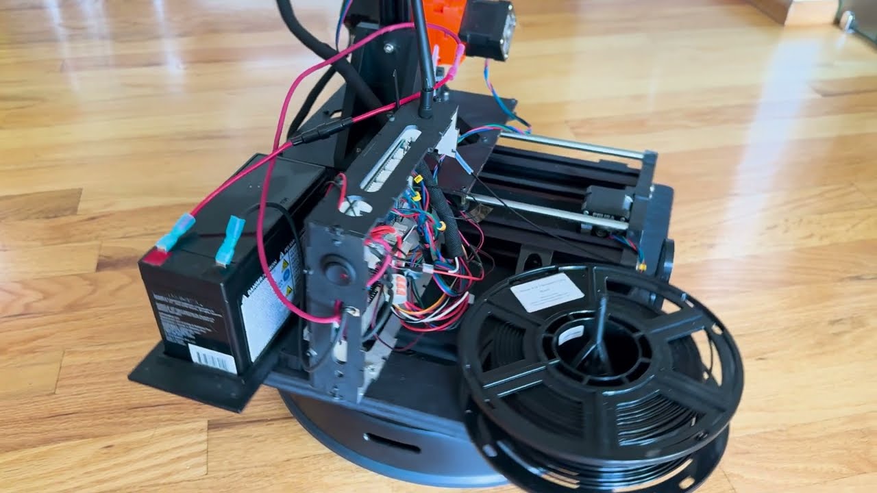 MobiPrint: A Mobile 3D Printer for Environment Design and Fabrication - YouTube