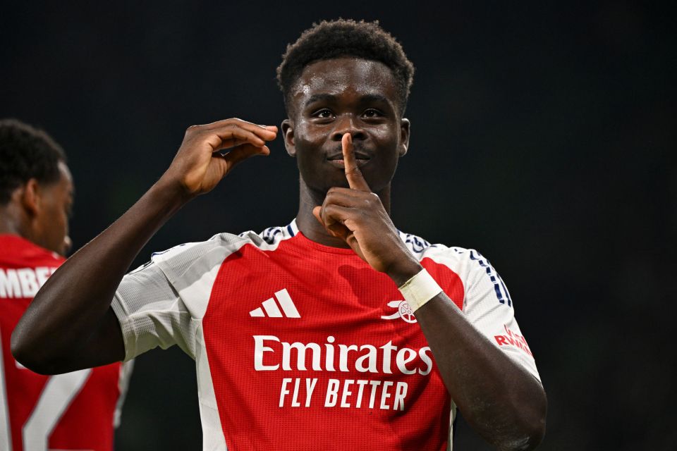 Gaffers who captained Saka in Gameweek 12 were handsomely rewarded