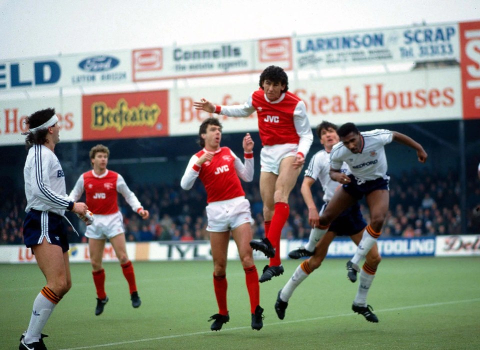 Martin Keown initially came through the ranks at Arsenal in the 1980s