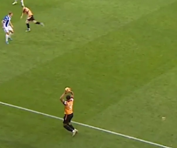 Lewis Richards suffered a horror game against Colchester