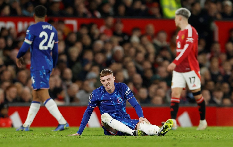 Cole Palmer has given an update on his fitness after picking up an injury against Man Utd