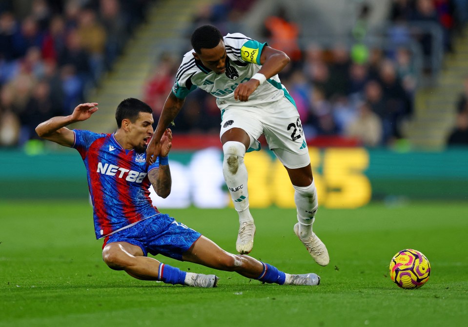 A closely-fought game saw Palace have the better opportunities