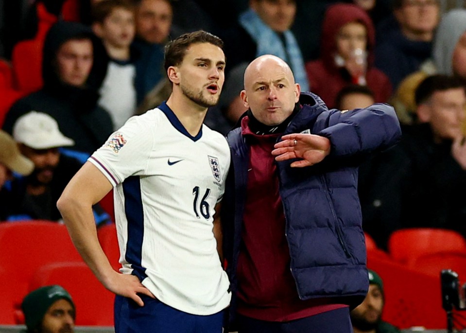 Taylor Harwood-Bellis made his England debut versus Ireland