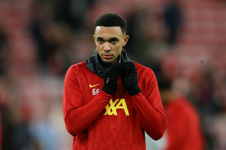 Trent Alexander-Arnold is being chased by Real Madrid