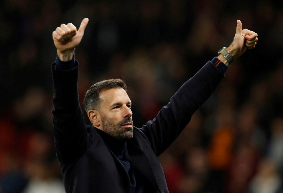 Ruud van Nistelrooy won his first game in caretaker charge on Wednesday