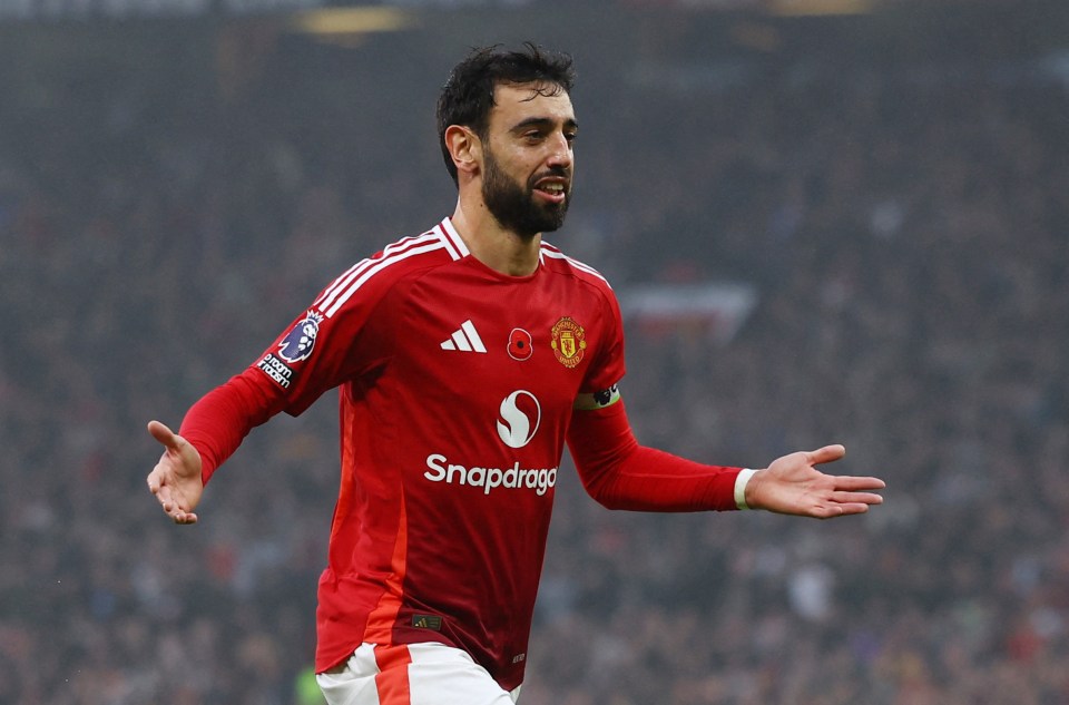 Bruno Fernandes celebrated his 250th appearance for United with a classy opener