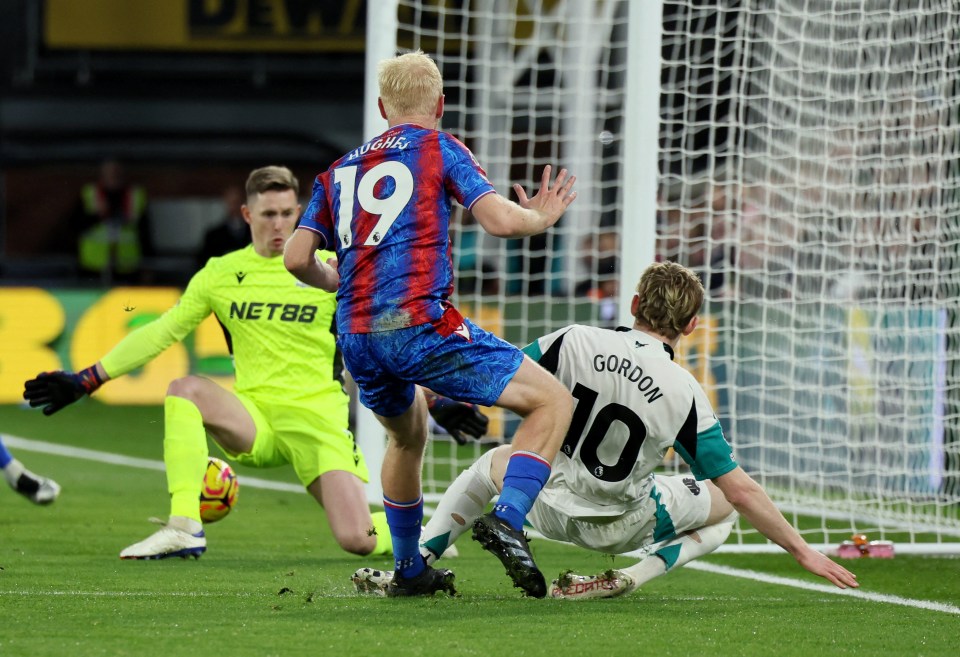 Gordon was the architect behind Newcastle's opener
