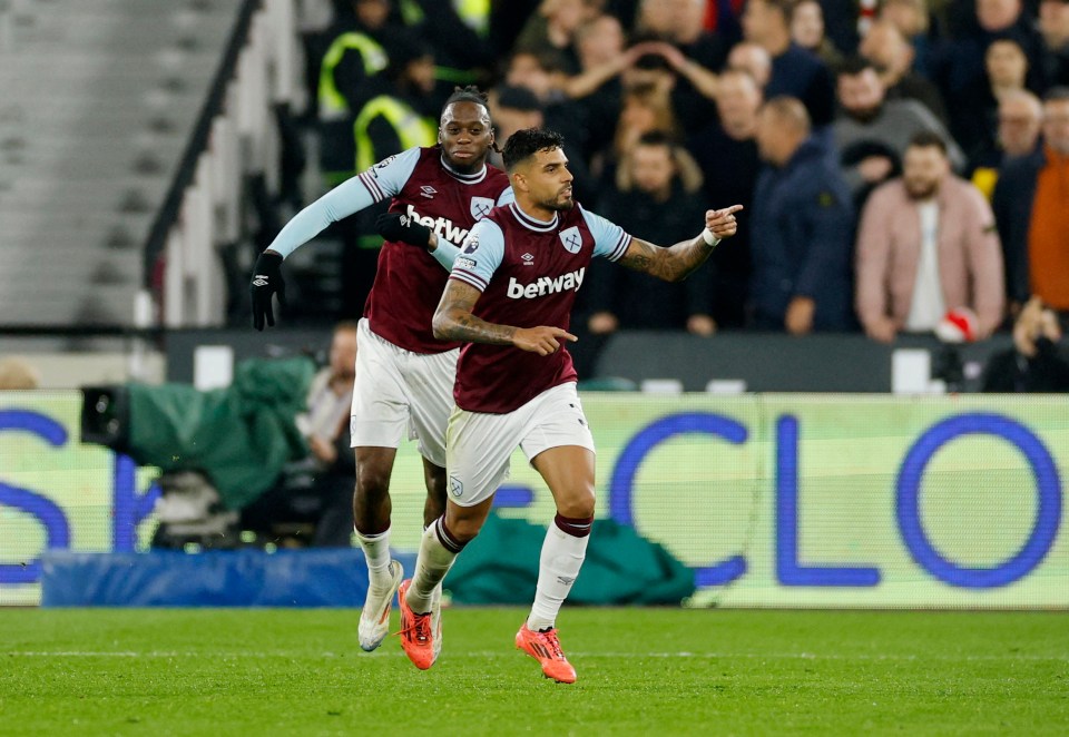 They missed a quickfire Hammers double from Aaron Wan-Bissaka and Emerson Palmieri
