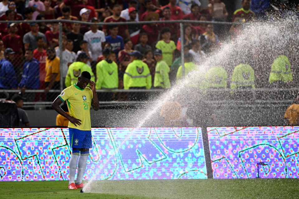 The frustrated players waited until the issue was resolved