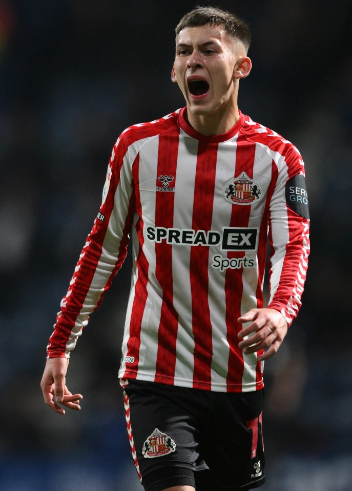 England U-18 midfielder Chris Rigg is one of Sunderland's hot prospects