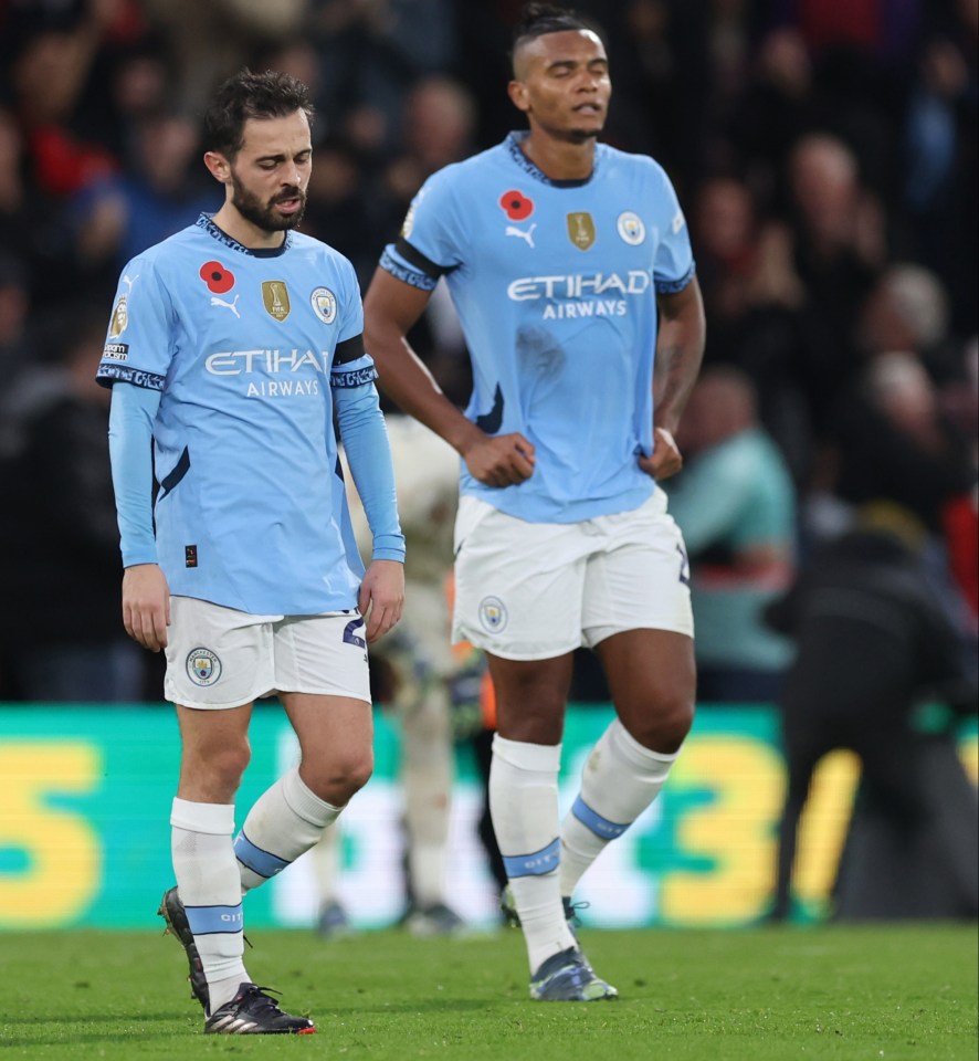 Man City have fallen behind Liverpool in the title race