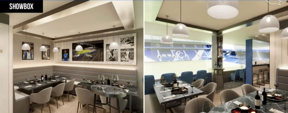 Fans will have incredible dining experiences on offer inside the ground