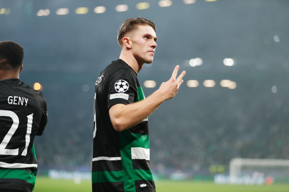 Viktor Gyokeres continued his fine goalscoring streak in Sporting's 4-1 win over Man City