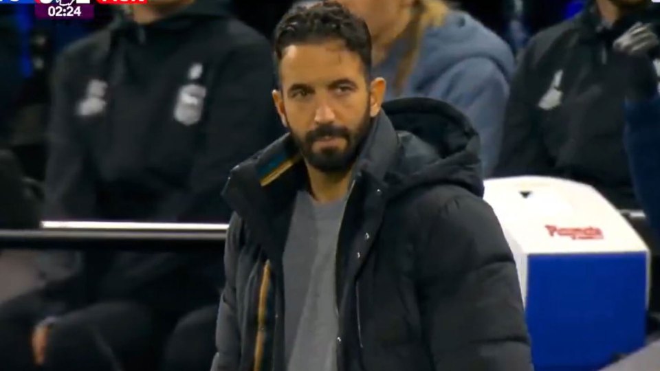Ruben Amorim had a muted reaction to Manchester United's first goal