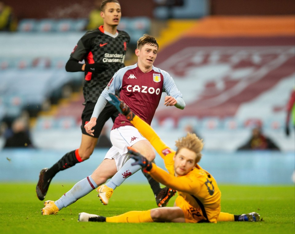 After the game, Jurgen Klopp called Barry 'Little Jamie Vardy'