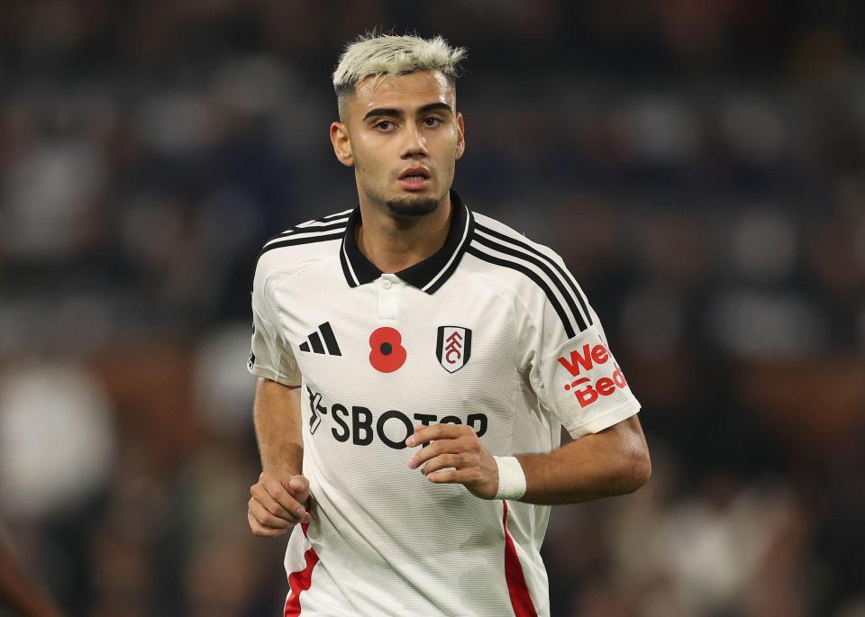 Andreas Pereira was dropped by Marco Silva for Fulham's clash with Tottenham