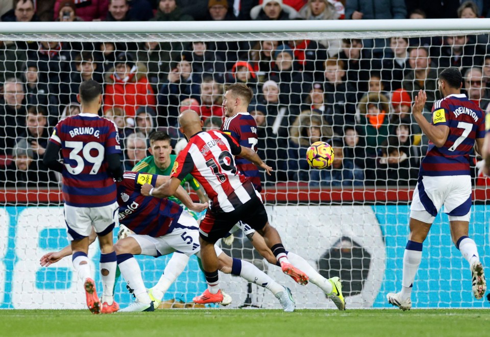 Bryan Mbeumo fired Brentford ahead after eight minutes