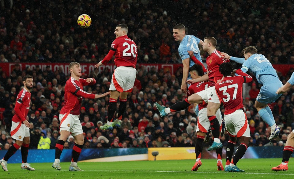 Nikola Milenkovic rose to head Forest in front early on