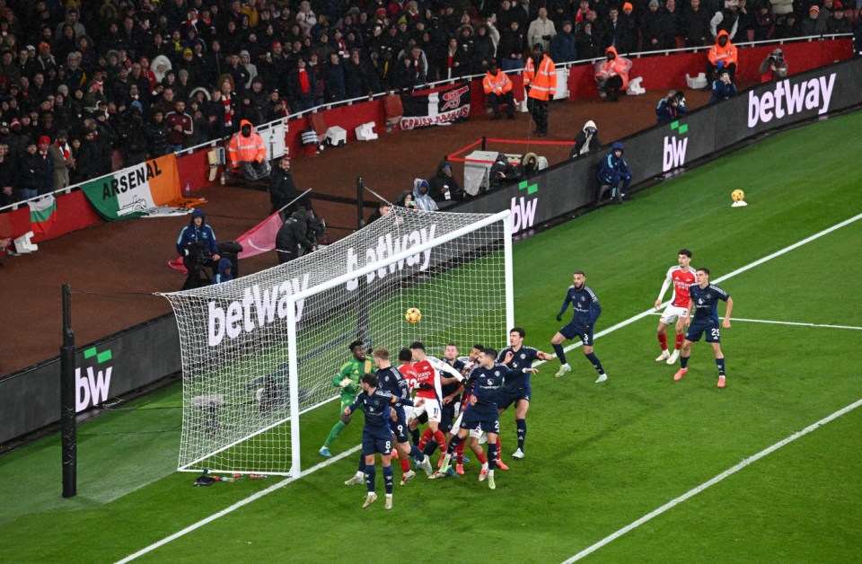 Arsenal's set-piece success has been a prominent theme this season
