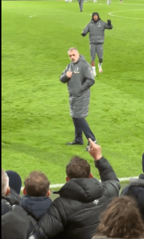 Tottenham boss Ange Postecoglou was booed against Bournemouth