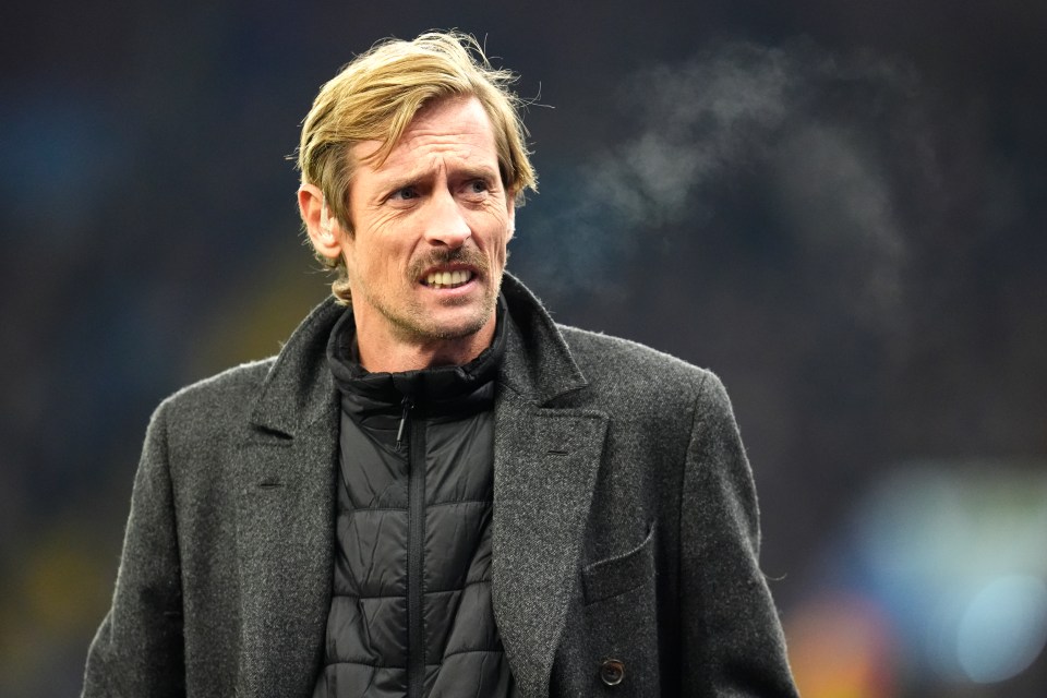 Pundit Peter Crouch scored 17.39 out of 20 on the AI beauty tool