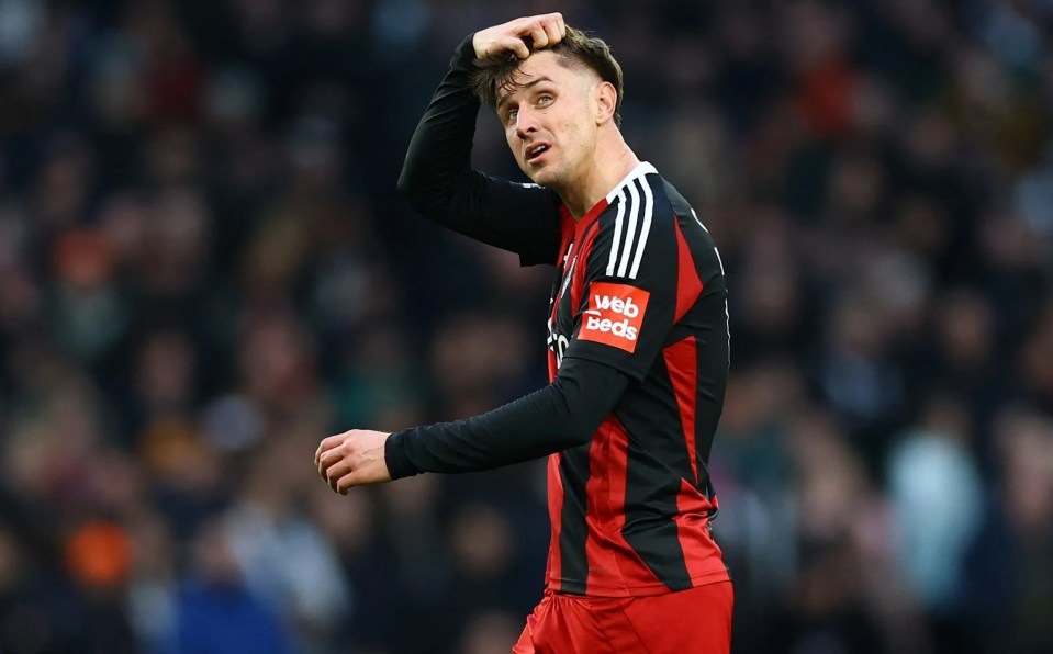 Cairney scored the equaliser but failed to see the end of the match