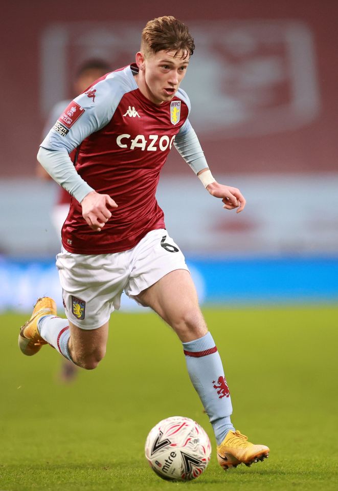 Barry starred for Aston Villa against Liverpool in an FA Cup third round tie in 2021