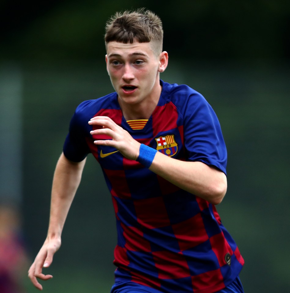 Barry has fond memories of his time at La Masia