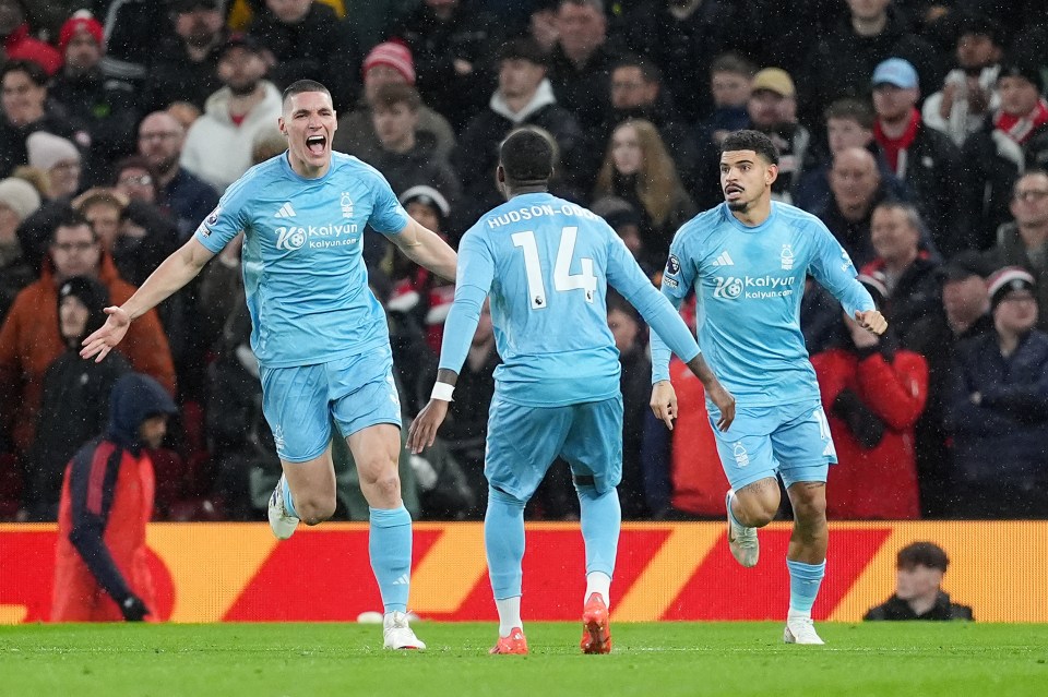 Milenkovic enjoyed his quickfire breakthrough for Forest