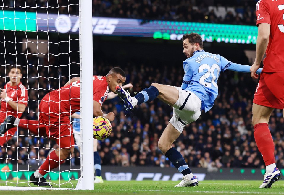Bernardo Silva opened the scoring early in the first half
