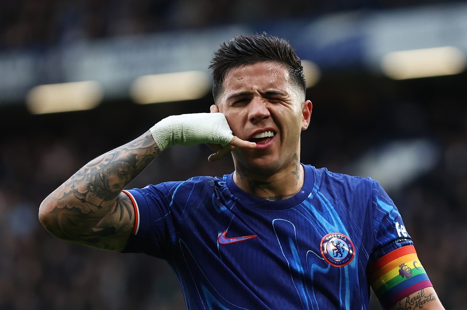 Enzo Fernandez continued his fine form with a goal