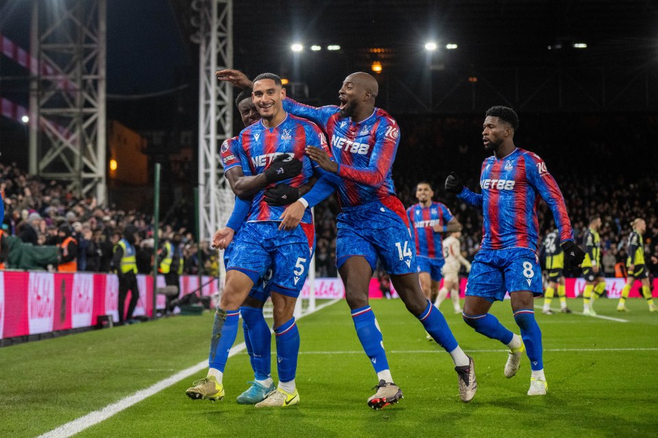 But Crystal Palace were worth their point earned by goals from Daniel Munoz and Maxence Lacriox